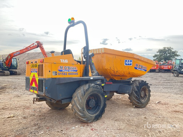 2016 Terex TA6S 6 ton 4x4 Swivel Dumper - قلابة شاحنة: صور 3 2016 Terex TA6S 6 ton 4x4 Swivel Dumper - قلابة شاحنة: صور 3