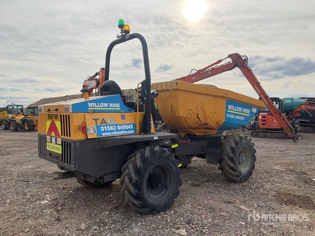 2018 Mecalac TA6S 6 ton 4x4 Swivel Dumper - قلابة شاحنة: صور 3 2018 Mecalac TA6S 6 ton 4x4 Swivel Dumper - قلابة شاحنة: صور 3