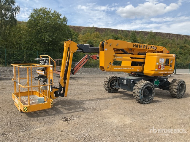 رافعات سلة مفصلية 2021 Haulotte HA16RT 4WD Diesel Articulating Boom Lift: صور 1