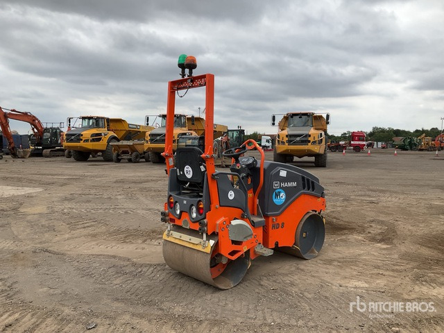 2022 Hamm HD8VV Double Drum Roller - مدحلة الأسفلت: صور 4 2022 Hamm HD8VV Double Drum Roller - مدحلة الأسفلت: صور 4