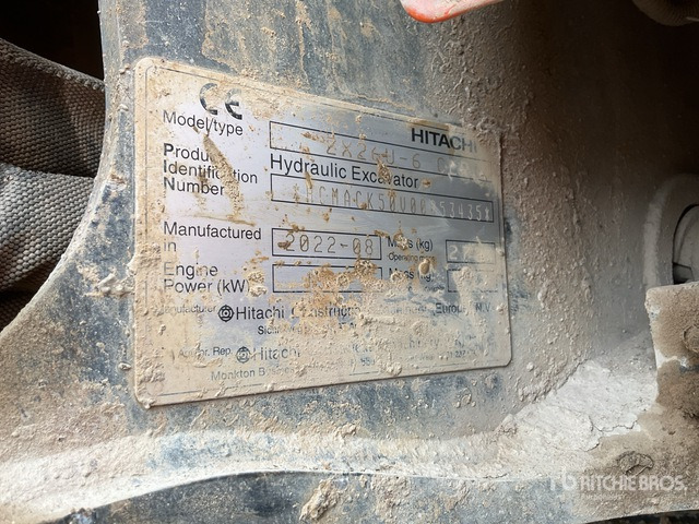 2022 Hitachi ZX26U-6 Mini Excavator: <6.6t - حفارة مصغرة: صور 1 2022 Hitachi ZX26U-6 Mini Excavator: <6.6t - حفارة مصغرة: صور 1