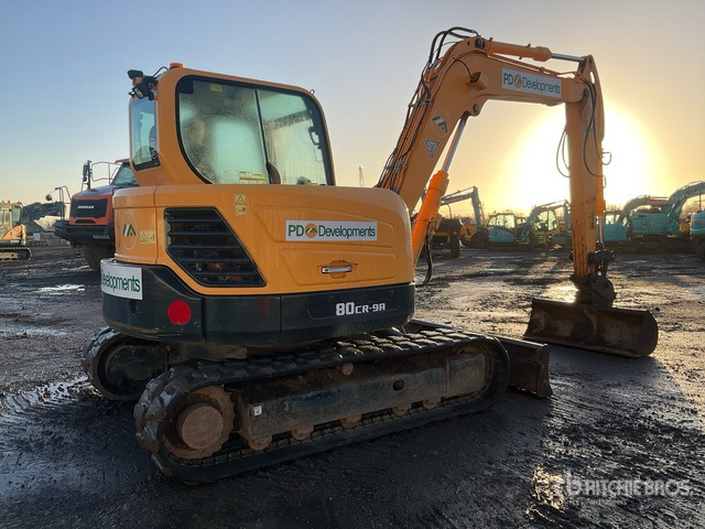 2022 Hyundai R80CR-9A Tracked Excavator - حفارات زحافة: صور 3 2022 Hyundai R80CR-9A Tracked Excavator - حفارات زحافة: صور 3