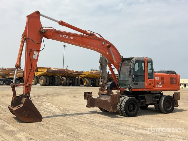 2005 Hitachi ZX210W - حفارة على عجلات: صور 1 2005 Hitachi ZX210W - حفارة على عجلات: صور 1
