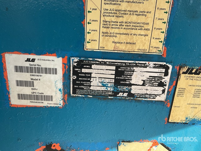 2007 JLG 460SJ 4WD Diesel Telescopic Boom Lift - رافعات سلة تلسكوبية: صور 3 2007 JLG 460SJ 4WD Diesel Telescopic Boom Lift - رافعات سلة تلسكوبية: صور 3