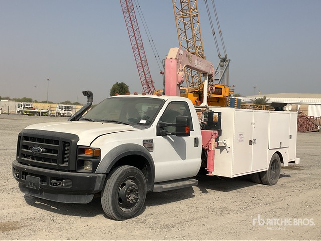2008 Ford F550 XL Super Duty 4x4 Service Truck - سيارة بلدية: صور 2 2008 Ford F550 XL Super Duty 4x4 Service Truck - سيارة بلدية: صور 2