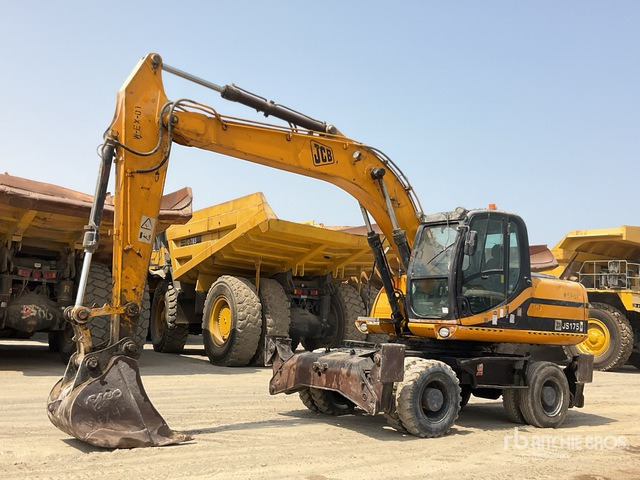 2008 JCB JS175 - حفارة على عجلات: صور 2 2008 JCB JS175 - حفارة على عجلات: صور 2