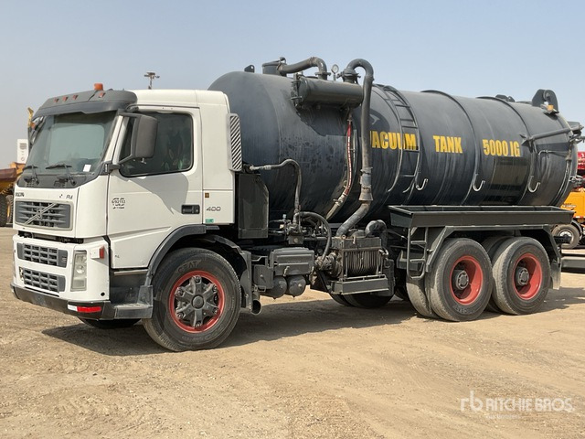 2008 Volvo FM400 6x4 20000 L Vacuum Tanker Truck - فراغ شاحنة: صور 1 2008 Volvo FM400 6x4 20000 L Vacuum Tanker Truck - فراغ شاحنة: صور 1