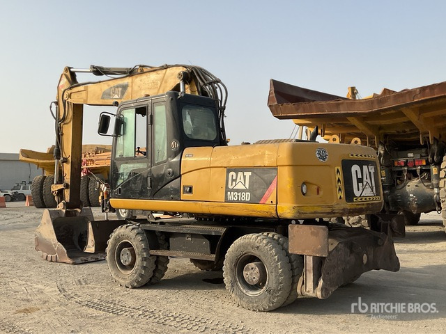2012 Cat M318D - حفارة على عجلات: صور 4 2012 Cat M318D - حفارة على عجلات: صور 4