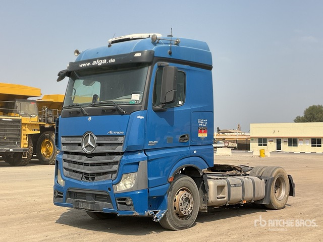 2013 Mercedes-Benz Actros 1845LS 4x2 S/A Sleeper Truck Tractor - شاحنة جرار: صور 2 2013 Mercedes-Benz Actros 1845LS 4x2 S/A Sleeper Truck Tractor - شاحنة جرار: صور 2