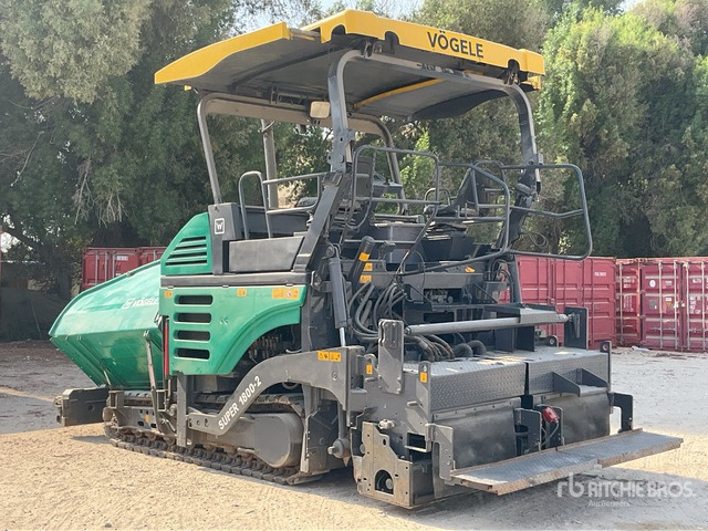 2014 Vogele Super 1800-2 Track Asphalt Paver - العامل بالقار: صور 4 2014 Vogele Super 1800-2 Track Asphalt Paver - العامل بالقار: صور 4