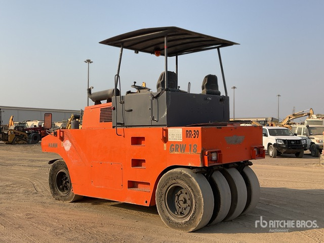 2015 Hamm GRW18 8 Wheel Pneumatic Roller - مداحل الإطارات الهوائية: صور 4 2015 Hamm GRW18 8 Wheel Pneumatic Roller - مداحل الإطارات الهوائية: صور 4