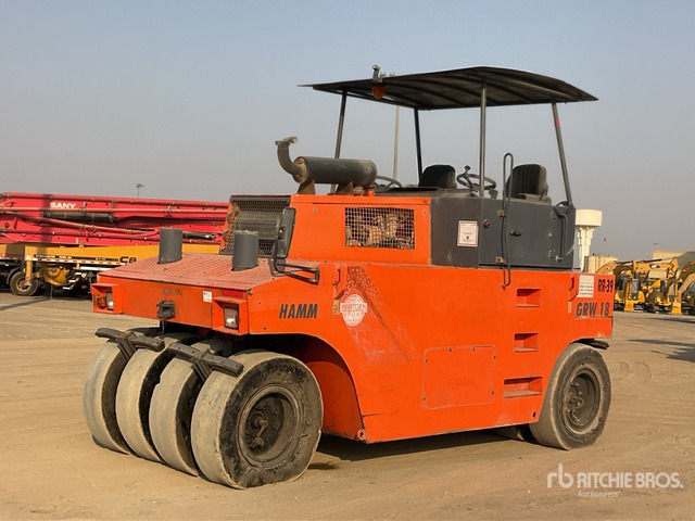 2015 Hamm GRW18 8 Wheel Pneumatic Roller - مداحل الإطارات الهوائية: صور 2 2015 Hamm GRW18 8 Wheel Pneumatic Roller - مداحل الإطارات الهوائية: صور 2