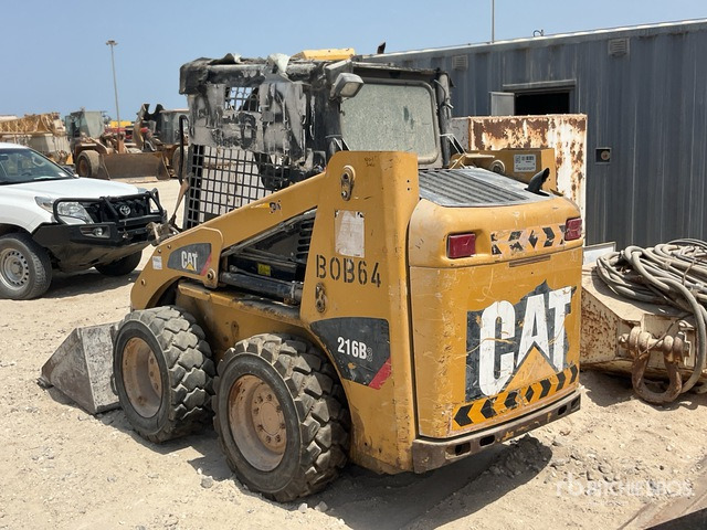 2016 Cat 216B3 (Inoperable) Skid Steer Loader - شيول صغير: صور 3 2016 Cat 216B3 (Inoperable) Skid Steer Loader - شيول صغير: صور 3
