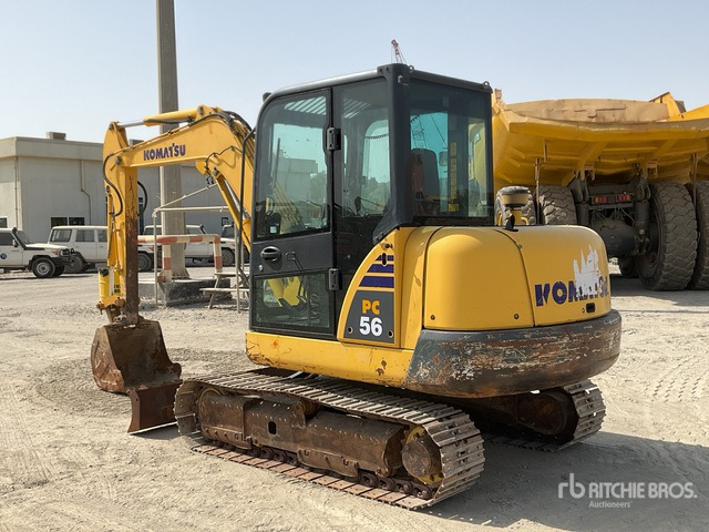 2017 Komatsu PC56-7 - حفارة مصغرة: صور 4 2017 Komatsu PC56-7 - حفارة مصغرة: صور 4