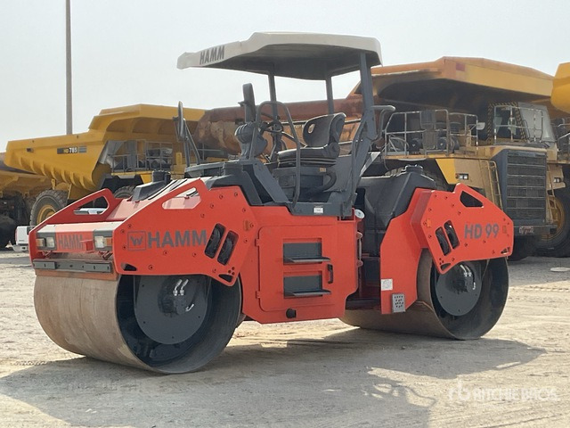 2020 Hamm HD99 Double Drum Roller - مدحلة الأسفلت: صور 2 2020 Hamm HD99 Double Drum Roller - مدحلة الأسفلت: صور 2