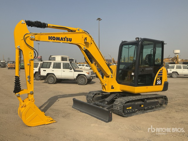 2020 Komatsu PC56-7 - حفارة مصغرة: صور 1 2020 Komatsu PC56-7 - حفارة مصغرة: صور 1
