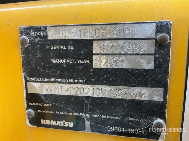 2025 Komatsu PC210LC-10M0 (Unused) Tracked Excavator - حفارات زحافة: صور 3 2025 Komatsu PC210LC-10M0 (Unused) Tracked Excavator - حفارات زحافة: صور 3