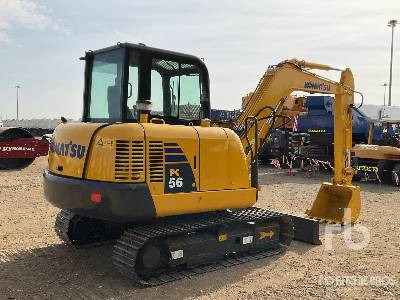 KOMATSU PC56-7 - حفارة مصغرة: صور 3 KOMATSU PC56-7 - حفارة مصغرة: صور 3