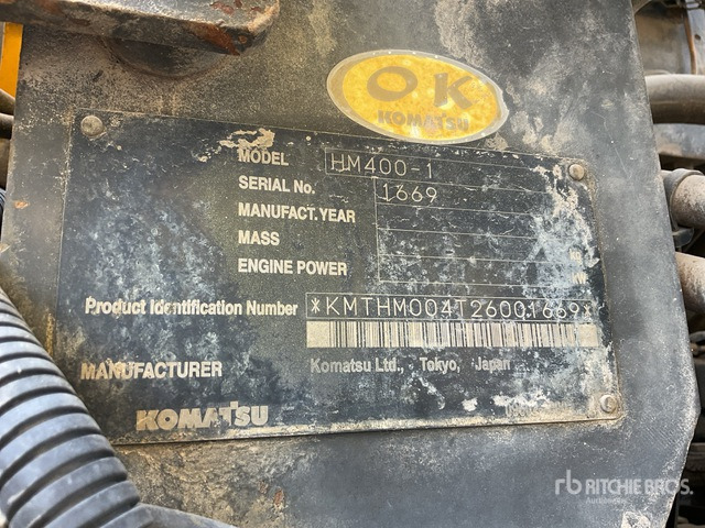 Komatsu HM400-1 Articulated Dump Truck - شاحنة مفصلية: صور 2 Komatsu HM400-1 Articulated Dump Truck - شاحنة مفصلية: صور 2