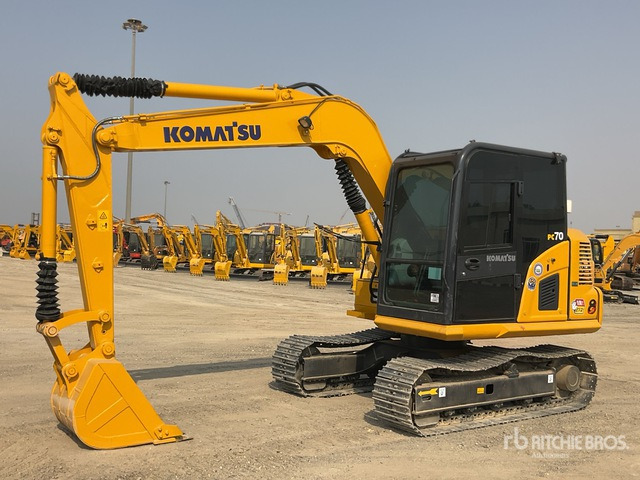 Komatsu PC70-8 - حفارة مصغرة: صور 1 Komatsu PC70-8 - حفارة مصغرة: صور 1