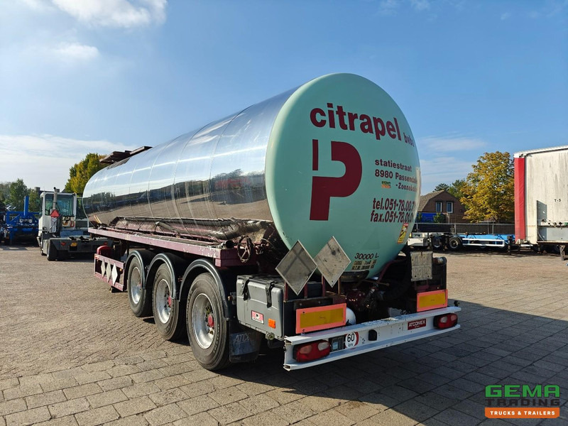 Atcomex TO/27TRI/38ST Bitum - 3-Assen ROR - ADR FL AT - 30.000L - LiftAs - Schijfremmen - نصف مقطورة صهريج: صور 3 Atcomex TO/27TRI/38ST Bitum - 3-Assen ROR - ADR FL AT - 30.000L - LiftAs - Schijfremmen - نصف مقطورة صهريج: صور 3