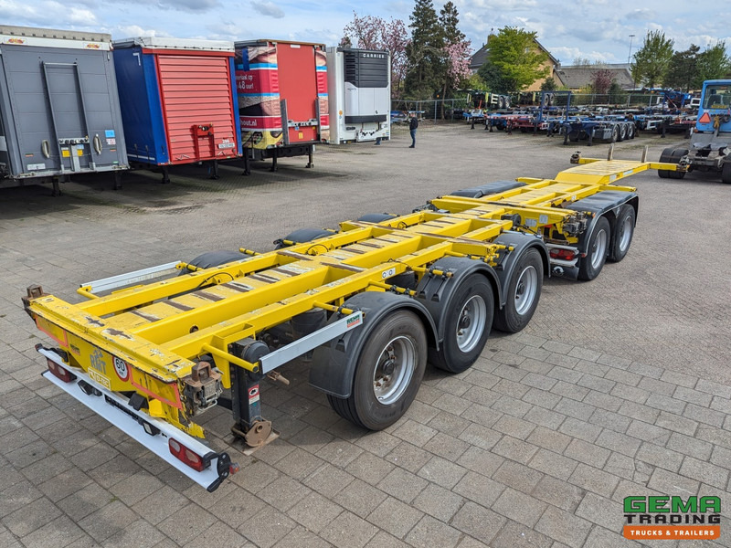 D-Tec CT-35-02 + CT-60-05D - 2 COMBI chassis - 3 StuurAssen - 4 LiftAssen - QuickLocks - شاحنات الحاويات/ جسم علوي قابل للتغيير نصف مقطورة: صور 1 D-Tec CT-35-02 + CT-60-05D - 2 COMBI chassis - 3 StuurAssen - 4 LiftAssen - QuickLocks - شاحنات الحاويات/ جسم علوي قابل للتغيير نصف مقطورة: صور 1