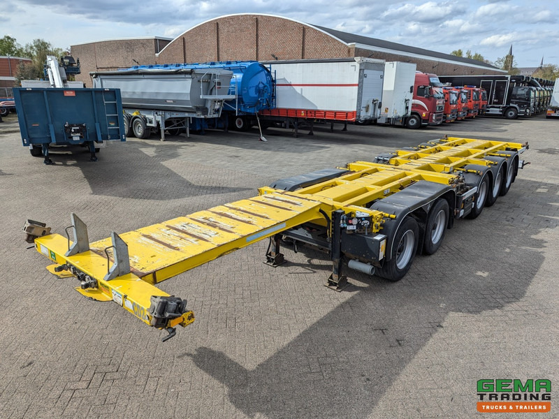 D-Tec CT-35-02 + CT-60-05D - 2 COMBI chassis - 3 StuurAssen - 4 LiftAssen - QuickLocks - شاحنات الحاويات/ جسم علوي قابل للتغيير نصف مقطورة: صور 2 D-Tec CT-35-02 + CT-60-05D - 2 COMBI chassis - 3 StuurAssen - 4 LiftAssen - QuickLocks - شاحنات الحاويات/ جسم علوي قابل للتغيير نصف مقطورة: صور 2