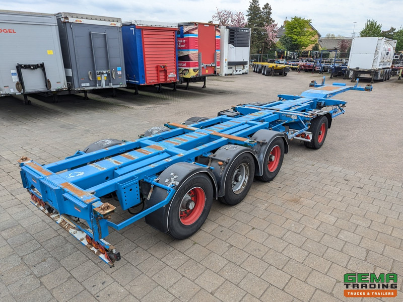 D-Tec CT4S20C3040G/1+2 COMBI chassis - 1 StuurAs - 2 LiftAssen - شاحنات الحاويات/ جسم علوي قابل للتغيير نصف مقطورة: صور 1 D-Tec CT4S20C3040G/1+2 COMBI chassis - 1 StuurAs - 2 LiftAssen - شاحنات الحاويات/ جسم علوي قابل للتغيير نصف مقطورة: صور 1
