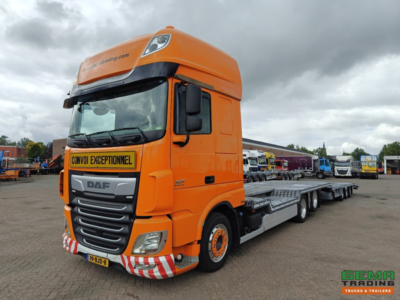 DAF XF 440 FAS 6x2 SuperSpaceCab Euro6C - Retarder + Recker 3-Assige Aanhanger - Wielkuipen - Hydraulische knik en uitschuifbaar - 02/2026 APK - شاحنة نقل سيارات شاحنة: صور 1 DAF XF 440 FAS 6x2 SuperSpaceCab Euro6C - Retarder + Recker 3-Assige Aanhanger - Wielkuipen - Hydraulische knik en uitschuifbaar - 02/2026 APK - شاحنة نقل سيارات شاحنة: صور 1