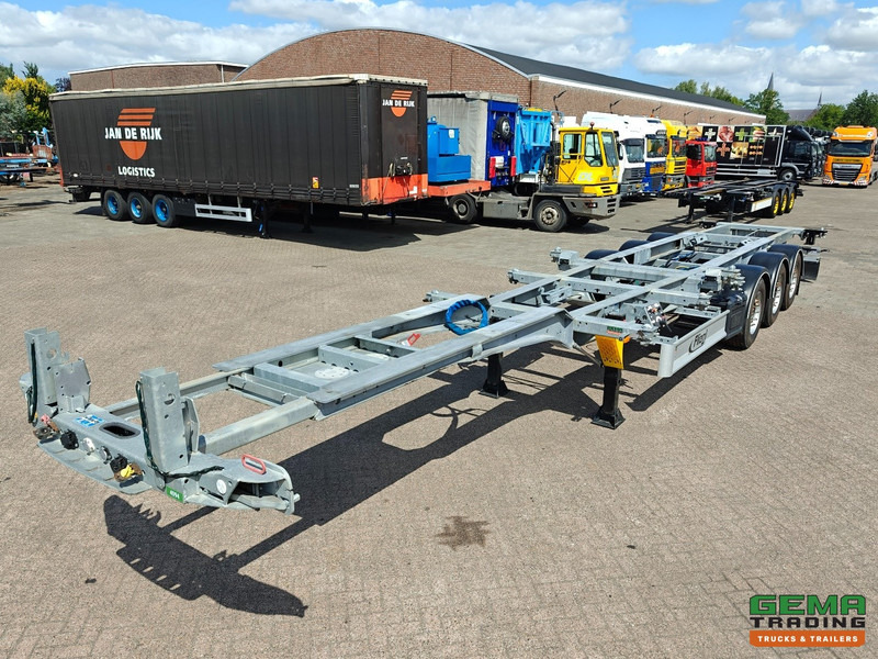 Fliegl SDS01 3-Assen SAF - LiftAs - Schijfremmen - Alle Aansluitingen - Gegalvaniseerd - Kop/KontSchuiver - Ongebruikt! - شاحنات الحاويات/ جسم علوي قابل للتغيير نصف مقطورة: صور 1 Fliegl SDS01 3-Assen SAF - LiftAs - Schijfremmen - Alle Aansluitingen - Gegalvaniseerd - Kop/KontSchuiver - Ongebruikt! - شاحنات الحاويات/ جسم علوي قابل للتغيير نصف مقطورة: صور 1