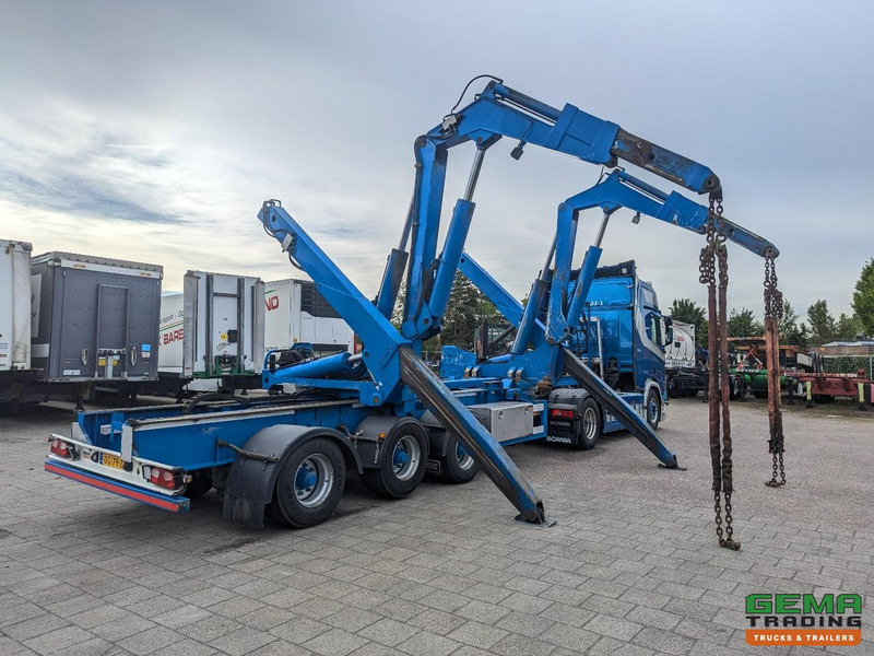 HAMMAR 151 HC 3-Assen - SideLoader36T - ContainerStacking - Gooseneck - Extended Boom - Afstandbediening - شاحنات الحاويات/ جسم علوي قابل للتغيير نصف مقطورة: صور 1 HAMMAR 151 HC 3-Assen - SideLoader36T - ContainerStacking - Gooseneck - Extended Boom - Afstandbediening - شاحنات الحاويات/ جسم علوي قابل للتغيير نصف مقطورة: صور 1