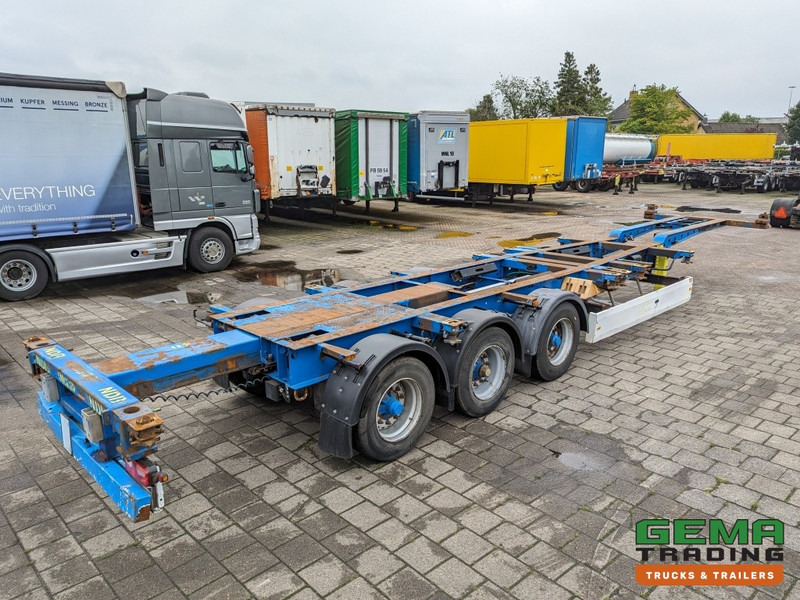 Krone SD 27 3-Assen BPW DrumBrakes - 5280kg - 1x 20FT 2x 20FT 30FT 40FT (O1867) - شاحنات الحاويات/ جسم علوي قابل للتغيير نصف مقطورة: صور 1 Krone SD 27 3-Assen BPW DrumBrakes - 5280kg - 1x 20FT 2x 20FT 30FT 40FT (O1867) - شاحنات الحاويات/ جسم علوي قابل للتغيير نصف مقطورة: صور 1