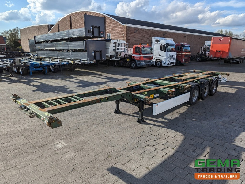 Krone SD 27 3-Assen BPW Kont Schuiver - DrumBrakes - 5280kg (O1776) - شاحنات الحاويات/ جسم علوي قابل للتغيير نصف مقطورة: صور 3 Krone SD 27 3-Assen BPW Kont Schuiver - DrumBrakes - 5280kg (O1776) - شاحنات الحاويات/ جسم علوي قابل للتغيير نصف مقطورة: صور 3