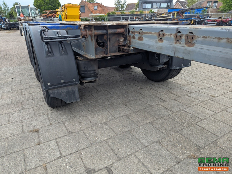 شاحنات الحاويات/ جسم علوي قابل للتغيير نصف مقطورة Krone SDC 27 3-Assen SAF - Lift as - Schijfremmen - Achterschuiver - 20 2x20FT/30/40FT: صور 14