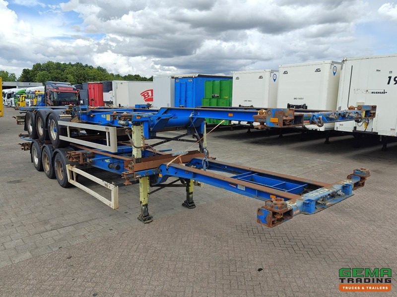 Krone SDC 27 3-assen BPW - DrumBrakes - 4700KG - 2x 20FT 1x 30FT 1x40FT - Pakket van 2 - شاحنات الحاويات/ جسم علوي قابل للتغيير نصف مقطورة: صور 4 Krone SDC 27 3-assen BPW - DrumBrakes - 4700KG - 2x 20FT 1x 30FT 1x40FT - Pakket van 2 - شاحنات الحاويات/ جسم علوي قابل للتغيير نصف مقطورة: صور 4