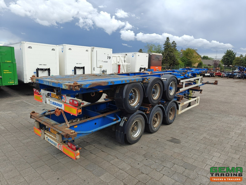 Krone SDC 27 3-assen BPW - DrumBrakes - 4700KG - 2x 20FT 1x 30FT 1x40FT - Pakket van 2 - شاحنات الحاويات/ جسم علوي قابل للتغيير نصف مقطورة: صور 1 Krone SDC 27 3-assen BPW - DrumBrakes - 4700KG - 2x 20FT 1x 30FT 1x40FT - Pakket van 2 - شاحنات الحاويات/ جسم علوي قابل للتغيير نصف مقطورة: صور 1