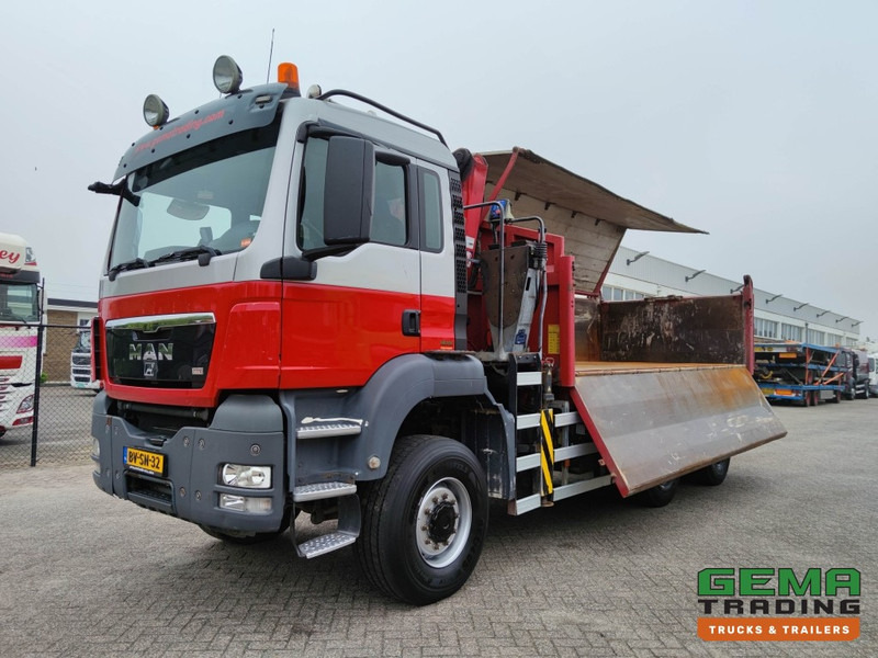 MAN TGS 26.400 6x6 4 Daycab Euro4 - HMF1643Z2 - Hyva 2-Zijdige Kipper 5.4m. - REBUILT ENGINE - TOP! (V584) - قلابات, شاحنة كرين: صور 2 MAN TGS 26.400 6x6 4 Daycab Euro4 - HMF1643Z2 - Hyva 2-Zijdige Kipper 5.4m. - REBUILT ENGINE - TOP! (V584) - قلابات, شاحنة كرين: صور 2