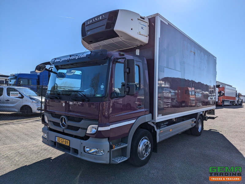 Mercedes-Benz ATEGO 1222 L 4x2 Dagcab Euro5 - Koel-Vriesbak 6.3M - Carrier Supra 950MT + Laadklep 2000KG - Zijdeuren - مبردة شاحنة: صور 1 Mercedes-Benz ATEGO 1222 L 4x2 Dagcab Euro5 - Koel-Vriesbak 6.3M - Carrier Supra 950MT + Laadklep 2000KG - Zijdeuren - مبردة شاحنة: صور 1