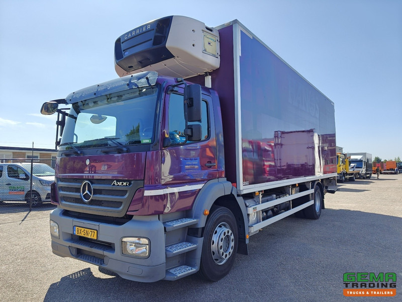 Mercedes-Benz AXOR 1824 L 4x2 Dagcab Euro5 - Koel-Vriesbak 7.5M - Carrier Supra 950MT + Laadklep 2000KG - Zijdeuren - مبردة شاحنة: صور 1 Mercedes-Benz AXOR 1824 L 4x2 Dagcab Euro5 - Koel-Vriesbak 7.5M - Carrier Supra 950MT + Laadklep 2000KG - Zijdeuren - مبردة شاحنة: صور 1