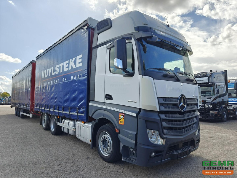 Mercedes-Benz Actros 2645 6x2 Gigaspace Euro6 + 3Axle Trailer - 115m³ VolumeCombi - Dubbele Tanks - Moffet Aansluiting - HH Vloer - SMARTTacho V2 - بصندوق مغلق شاحنة: صور 4 Mercedes-Benz Actros 2645 6x2 Gigaspace Euro6 + 3Axle Trailer - 115m³ VolumeCombi - Dubbele Tanks - Moffet Aansluiting - HH Vloer - SMARTTacho V2 - بصندوق مغلق شاحنة: صور 4