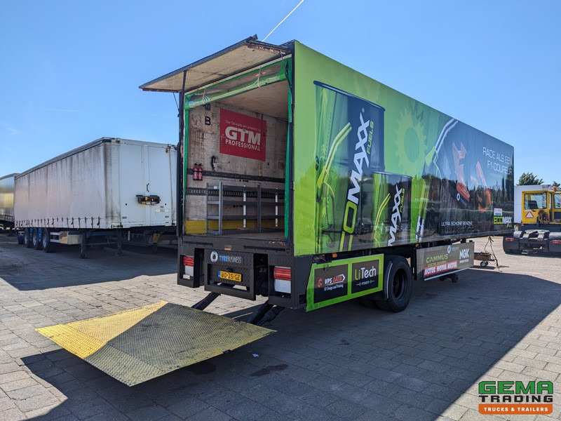 Netam-Fruehauf ONCRK 20 110 1-As SAF - CITY - Geslotenbak 10.45m - Kabel gestuurd - Laadklep 1500kg - بصندوق مغلق نصف مقطورة: صور 1 Netam-Fruehauf ONCRK 20 110 1-As SAF - CITY - Geslotenbak 10.45m - Kabel gestuurd - Laadklep 1500kg - بصندوق مغلق نصف مقطورة: صور 1