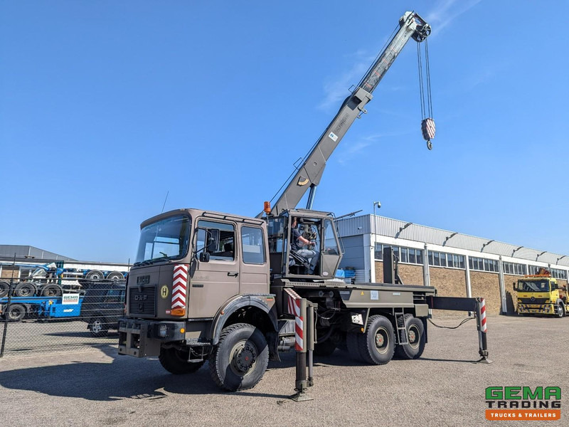 OAF 32.281 6x6 - WSK - Palfinger PK30000T - Naafreductie - 2 Lieren - 59.000KM - Nieuwstaat - سيارة السحب للتصليح: صور 1 OAF 32.281 6x6 - WSK - Palfinger PK30000T - Naafreductie - 2 Lieren - 59.000KM - Nieuwstaat - سيارة السحب للتصليح: صور 1