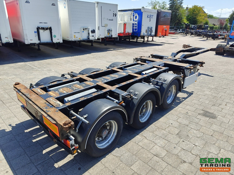 Pacton T3-010 3-Assen SAF - MULTI - Trommelremmen - LiftAs - 3x Uitschuifbaar - شاحنات الحاويات/ جسم علوي قابل للتغيير نصف مقطورة: صور 3 Pacton T3-010 3-Assen SAF - MULTI - Trommelremmen - LiftAs - 3x Uitschuifbaar - شاحنات الحاويات/ جسم علوي قابل للتغيير نصف مقطورة: صور 3