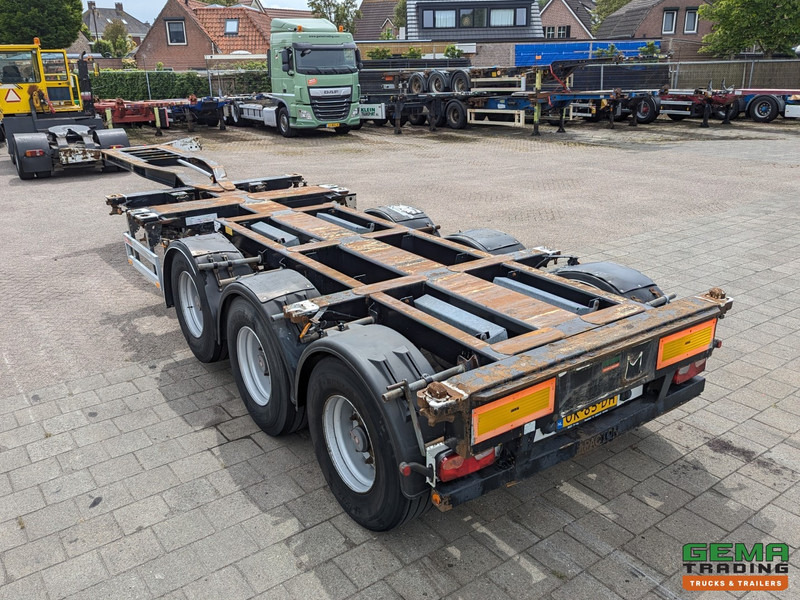 Pacton T3-010 3-Assen SAF - MULTI - Trommelremmen - LiftAs - 3x Uitschuifbaar - شاحنات الحاويات/ جسم علوي قابل للتغيير نصف مقطورة: صور 4 Pacton T3-010 3-Assen SAF - MULTI - Trommelremmen - LiftAs - 3x Uitschuifbaar - شاحنات الحاويات/ جسم علوي قابل للتغيير نصف مقطورة: صور 4
