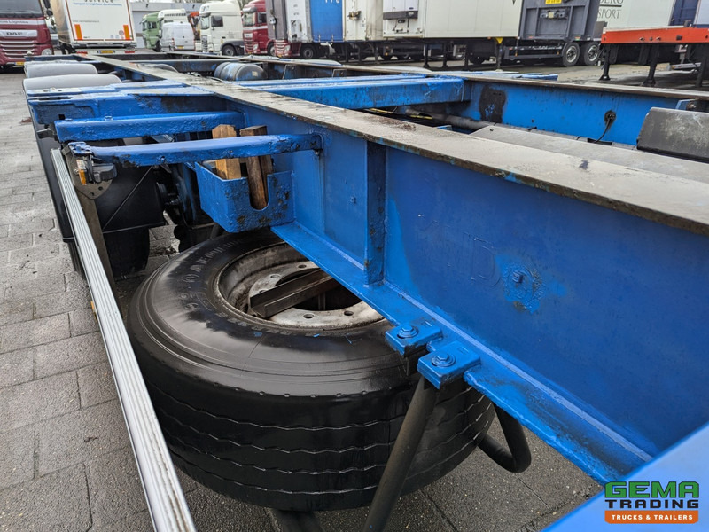 شاحنات الحاويات/ جسم علوي قابل للتغيير نصف مقطورة Pacton TXC339 3-Assen SAF - Schijfremmen - Lift-As - Vast - Reservewiel - 2x 20 30 40 45FT: صور 9