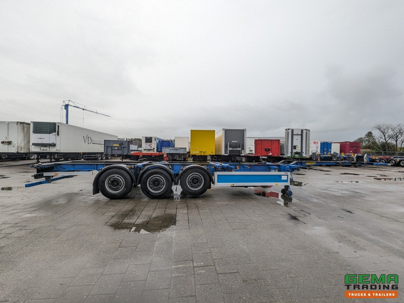 شاحنات الحاويات/ جسم علوي قابل للتغيير نصف مقطورة Pacton TXC339 3-Assen SAF - Schijfremmen - Lift-As - Vast - Reservewiel - 2x 20 30 40 45FT: صور 13