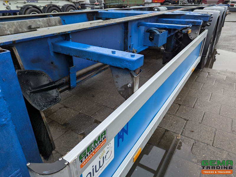 شاحنات الحاويات/ جسم علوي قابل للتغيير نصف مقطورة Pacton TXC339 3-Assen SAF - Schijfremmen - Lift-As - Vast - Reservewiel - 2x 20 30 40 45FT: صور 11
