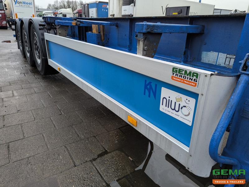 شاحنات الحاويات/ جسم علوي قابل للتغيير نصف مقطورة Pacton TXC339 3-Assen SAF - Schijfremmen - Lift-As - Vast - Reservewiel - 2x 20 30 40 45FT: صور 10