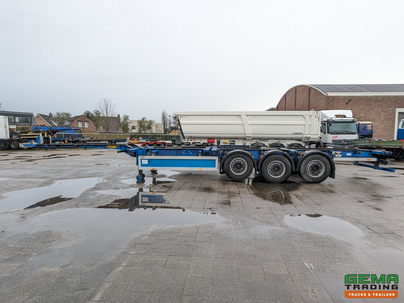 شاحنات الحاويات/ جسم علوي قابل للتغيير نصف مقطورة Pacton TXC339 3-Assen SAF - Schijfremmen - Lift-As - Vast - Reservewiel - 2x 20 30 40 45FT: صور 14