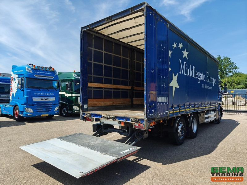 Scania G410 6x2/4 Streamline Euro6 - Retarder - Schuifzeilenbak 8.2M + Laadklep 1500kg - Smart Tacho V2 - شاحنة ستارة: صور 2 Scania G410 6x2/4 Streamline Euro6 - Retarder - Schuifzeilenbak 8.2M + Laadklep 1500kg - Smart Tacho V2 - شاحنة ستارة: صور 2